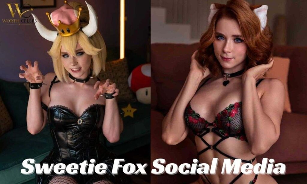 Sweetie Fox on social media and other platforms